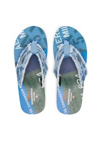 Aeronautica Militare Japonki 261SC0310UCT03593 Niebieski. Kolor: niebieski. Materiał: materiał #1