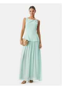 Rinascimento Sukienka wieczorowa CFC0020281002 Zielony jasny Slim Fit. Kolor: zielony. Materiał: syntetyk. Styl: wizytowy #4