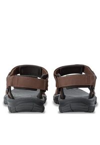 Jack Wolfskin Sandały Lakewood Ride Sandal M 4019021 Brązowy. Kolor: brązowy. Materiał: materiał #7