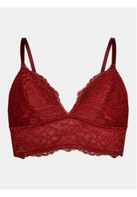 Hunkemöller Biustonosz braletka Marine 202818 Czerwony. Kolor: czerwony