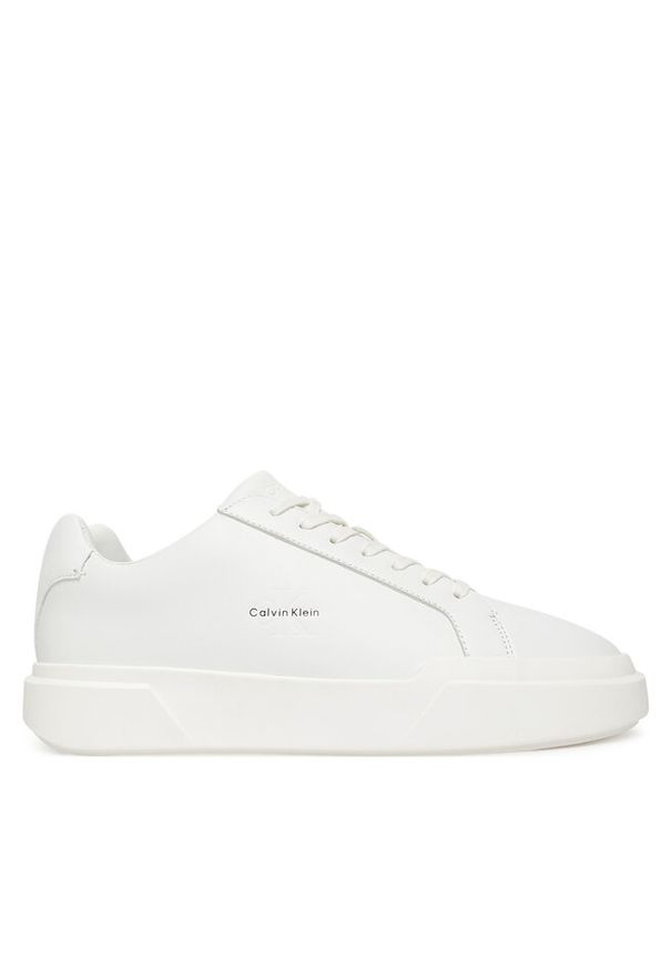 Sneakersy Calvin Klein. Kolor: biały