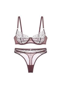 Intica - Komplet bielizny ultracienkiej z miękkiego materiału Juulia. Materiał: materiał #1