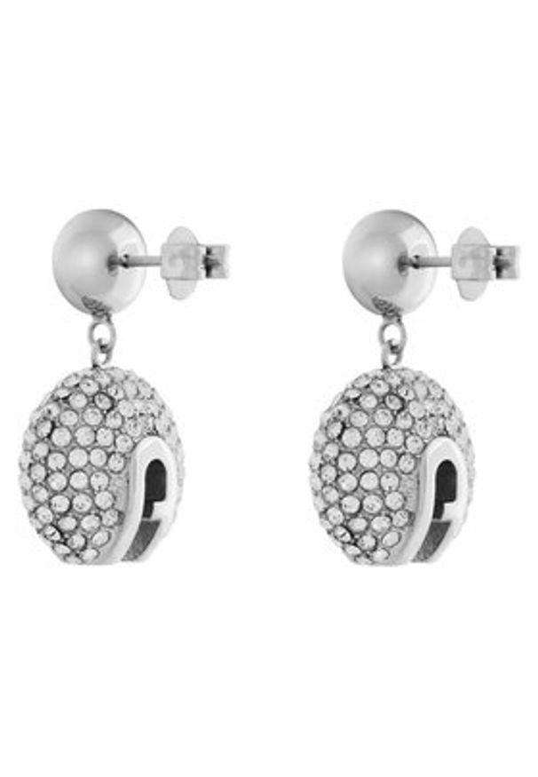 Furla Kolczyki Flow WJ00254 K21000 1969S Srebrny. Materiał: metalowe. Kolor: srebrny