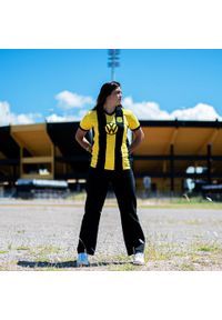 COPA FOOTBALL - Koszulka piłkarska retro CA Peñarol z 1987 roku. Kolor: żółty. Sport: piłka nożna