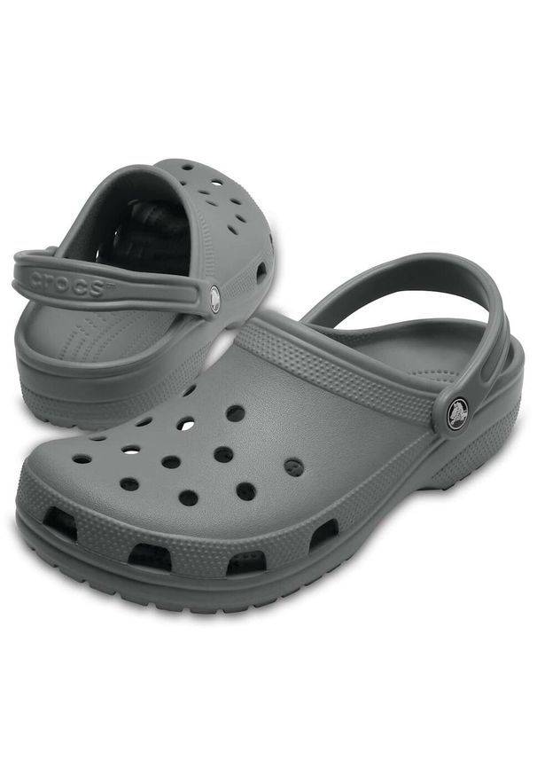 Crocs Clásico Zueco. Kolor: szary, niebieski, wielokolorowy. Materiał: syntetyk, materiał. Styl: sportowy