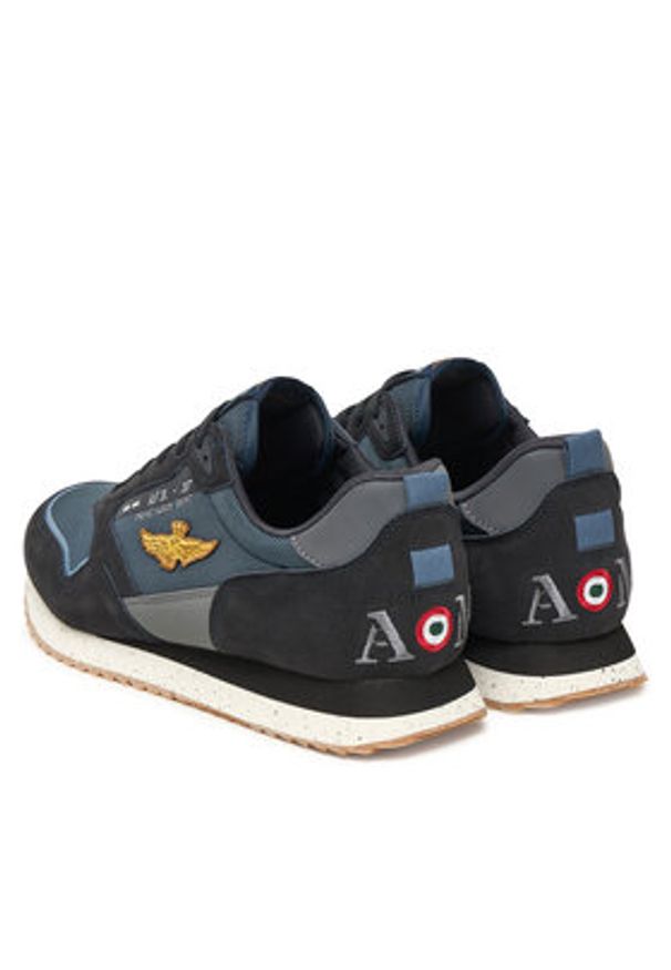 Aeronautica Militare Sneakersy 252SC0288UCT03545 Granatowy. Kolor: niebieski. Materiał: materiał
