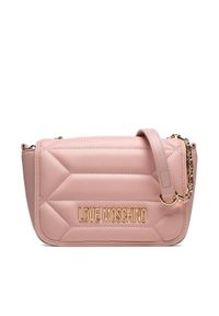 Love Moschino - LOVE MOSCHINO Torebka JC4056PP1HL1260B Różowy. Kolor: różowy. Materiał: skórzane #1