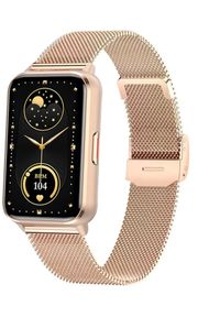 Rubicon - Zegarek Damski SMARTWATCH RUBICON RNCF48 gold/roegold. Rodzaj zegarka: smartwatch