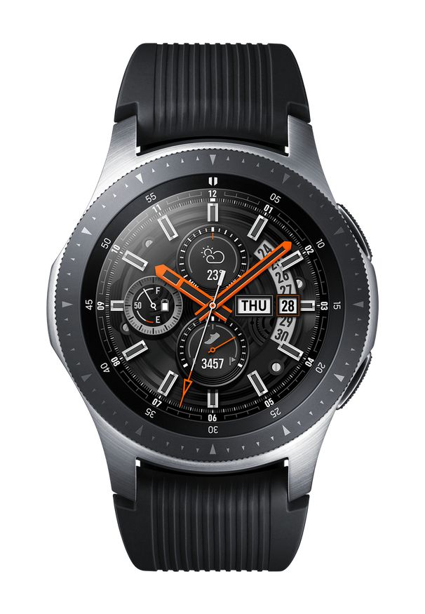 SAMSUNG - Samsung smartwatch Galaxy Watch 46mm, Silver. Rodzaj zegarka: smartwatch. Kolor: czarny, wielokolorowy, srebrny