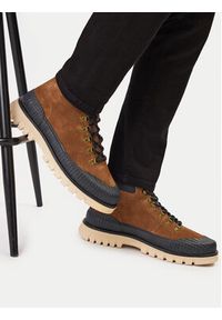 GANT - Gant Trapery 31643073 Brązowy. Kolor: brązowy. Materiał: zamsz, skóra #7