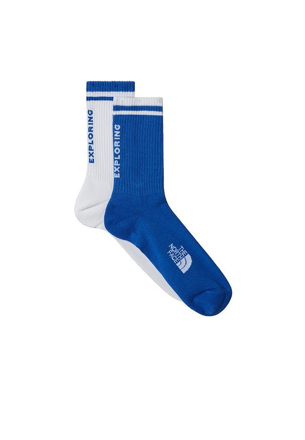 Skarpetki unisex The North Face NSE 0A8CMPG781 - multikolor. Kolor: wielokolorowy. Materiał: elastan, poliamid, materiał, poliester, bawełna. Wzór: nadruk