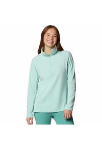 columbia - Bluza polarowa damska Columbia Glacial IV Half Zip. Kolor: zielony. Materiał: polar