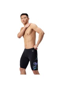 Spodenki pływackie męskie Speedo Ml Printed Side Spliced Jammer Am. Kolor: czarny #1