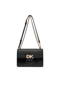 DKNY Torebka Echo Sm Chain Flap R423KE31 Czarny. Kolor: czarny. Materiał: skórzane #2