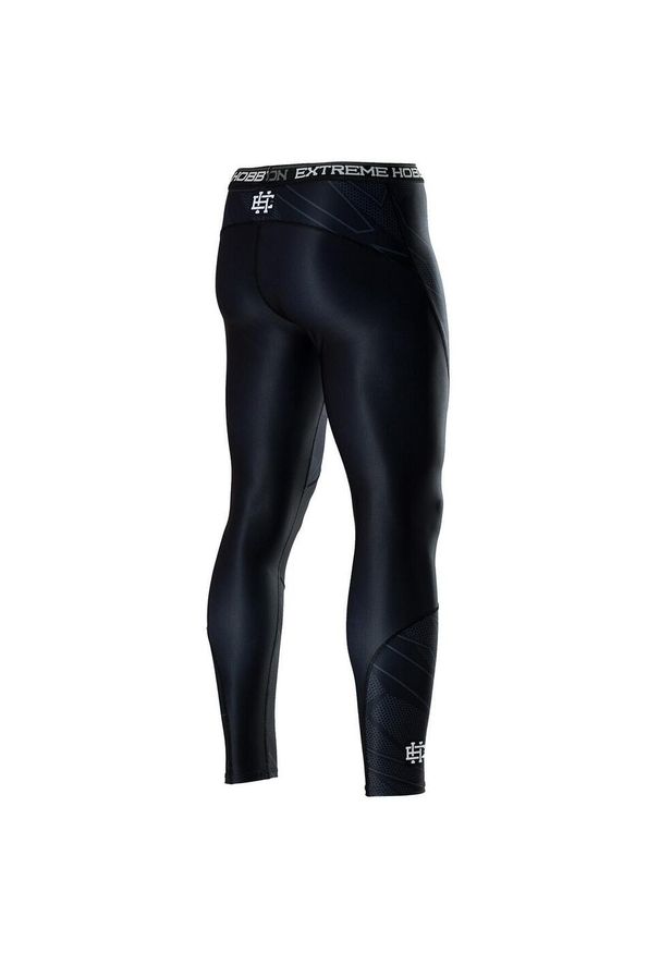 Legginsy sportowe męskie EXTREME HOBBY SHADOW. Kolor: czarny. Materiał: poliester, elastan