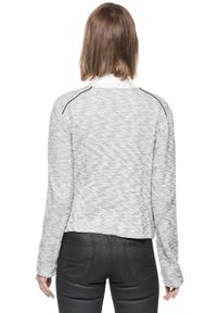 Tom Tailor - DAMSKI ŻAKIET TOM TAILOR FEMININE BOUCLE JACKET. Materiał: dzianina. Wzór: melanż #7