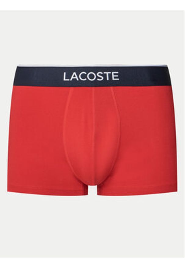 Lacoste Komplet 3 par bokserek 5H1299 Kolorowy. Materiał: bawełna. Wzór: kolorowy