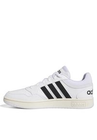 Adidas - adidas Sneakersy Hoops 3.0 Low Classic Vintage Shoes GY5434 Biały. Kolor: biały. Materiał: skóra #4