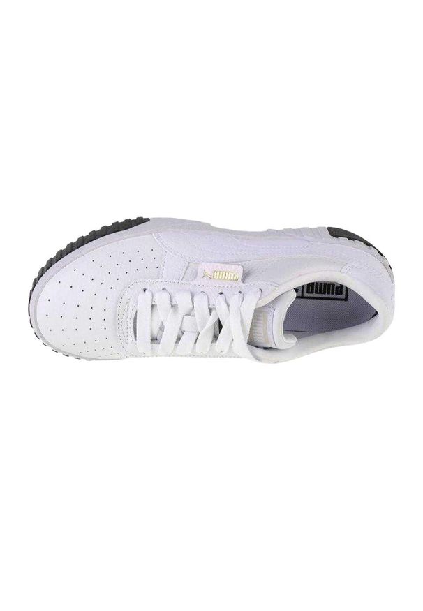 Puma - Damskie Buty Sportowe Z Logo Cali. Kolor: biały. Styl: sportowy