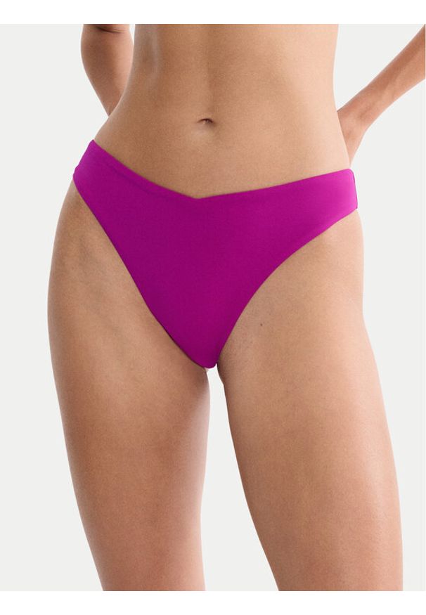Triumph Dół od bikini Summer Twist 10226497 Różowy. Kolor: różowy. Materiał: syntetyk