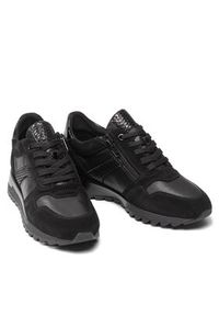 Geox Sneakersy D Tabelya A D15AQA A02285 C9997 Czarny. Kolor: czarny. Materiał: zamsz, skóra #5