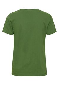 ICHI T-Shirt 20118132 Zielony Regular Fit. Kolor: zielony