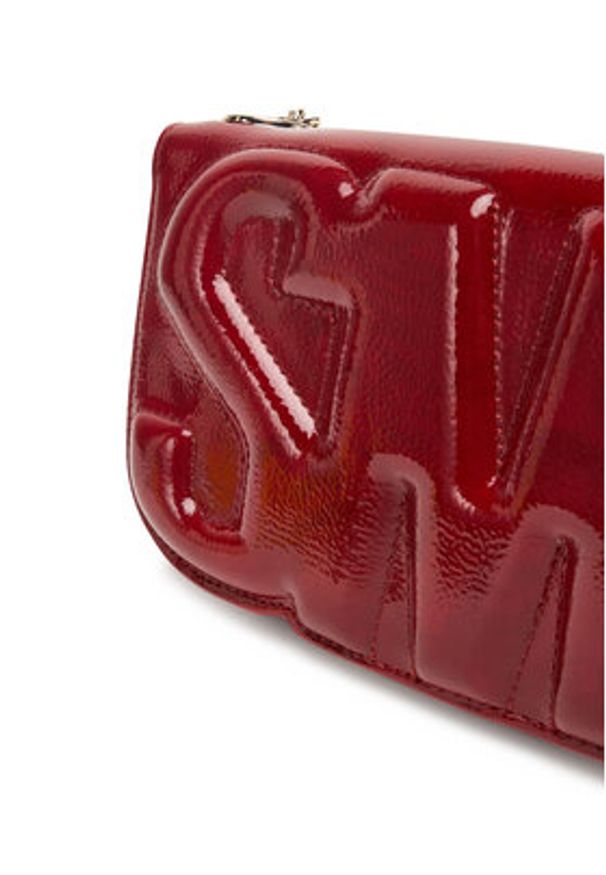 Steve Madden Torebka Bzoie SM13002239 Czerwony. Kolor: czerwony. Materiał: skórzane