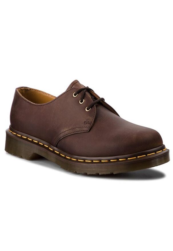 Dr. Martens Glany Gaucho 11838201 Brązowy. Kolor: brązowy. Materiał: skóra, nubuk