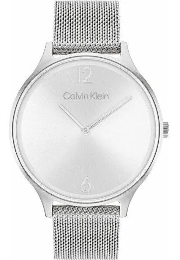Calvin Klein - Zegarek Damski CALVIN KLEIN Timeless Mesh 25200001 + BOX. Materiał: mesh