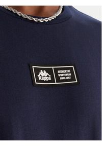 Kappa T-Shirt Authentic Nuria 341V2UW Granatowy Regular Fit. Kolor: niebieski. Materiał: bawełna #4