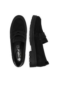 Rieker Loafersy CEO-43051-00 Czarny. Kolor: czarny. Materiał: skóra, zamsz #7