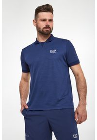 EA7 Emporio Armani - Polo męskie EA7 EMPORIO ARMANI. Typ kołnierza: polo