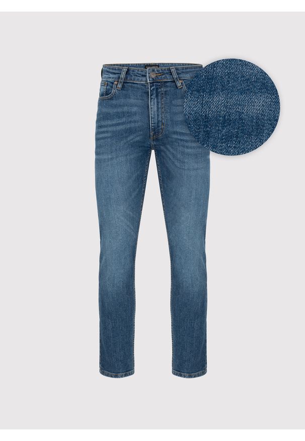 Pako Lorente - PAKO LORENTE - Jeansowe spodnie męskie. Okazja: na co dzień. Materiał: jeans. Styl: casual, klasyczny