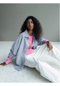 Roxy Koszula Kick Back Washed Cord ERJWT03697 Niebieski Regular Fit. Kolor: niebieski. Materiał: sztruks, bawełna #6