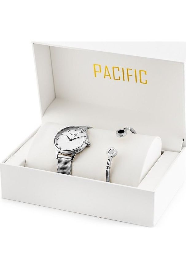 Zegarek Pacific ZEGAREK DAMSKI PACIFIC X6100-02 - komplet prezentowy (zy726a)