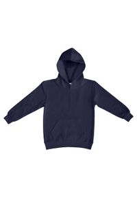 SG - Dziecięca Bluza Sportowa Unisex Kaptur Pulower. Kolor: niebieski