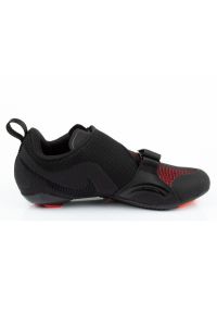 Buty rowerowe Nike W CJ0775008 czarne. Zapięcie: rzepy. Kolor: czarny. Materiał: materiał, guma. Szerokość cholewki: normalna. Sport: kolarstwo #8