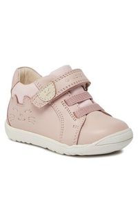 Geox Sneakersy B Macchia Girl B364PC 08510 C8W1M Różowy. Kolor: różowy. Materiał: skóra