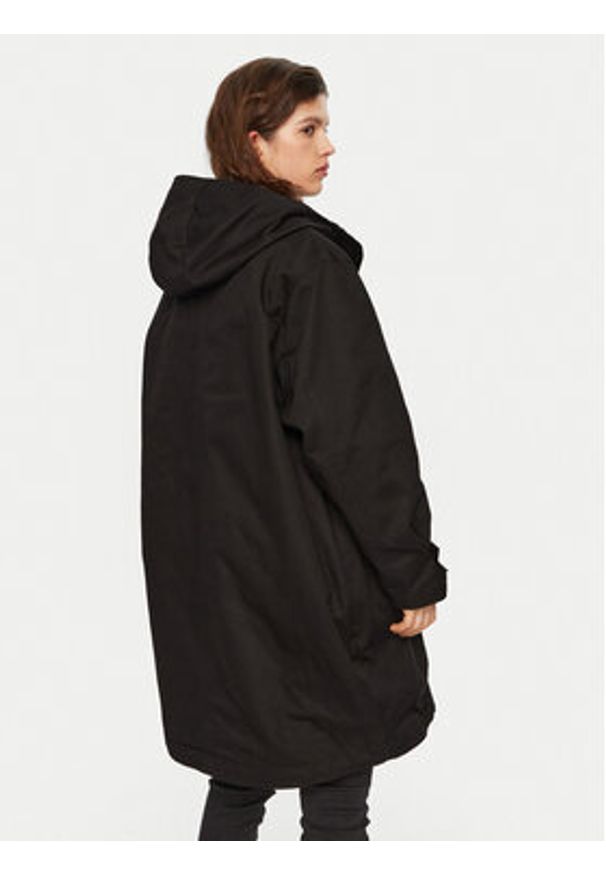 Hunter Parka Hanley HARW0015242 Czarny Regular Fit. Kolor: czarny. Materiał: bawełna