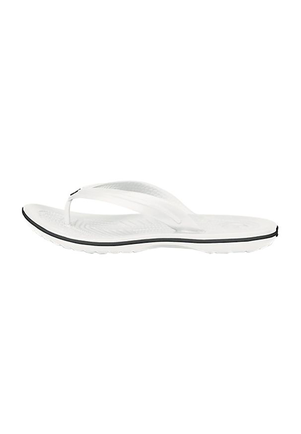 Sandały Kobieta Crocs Crocband Flip biały. Kolor: czarny, biały, wielokolorowy. Materiał: syntetyk, materiał. Styl: sportowy