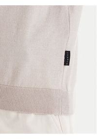 Bugatti Polo 7100-75522C Beżowy Regular Fit. Typ kołnierza: polo. Kolor: beżowy. Materiał: bawełna #6