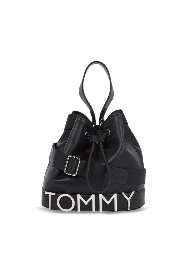 Torebka Tommy Jeans. Kolor: czarny
