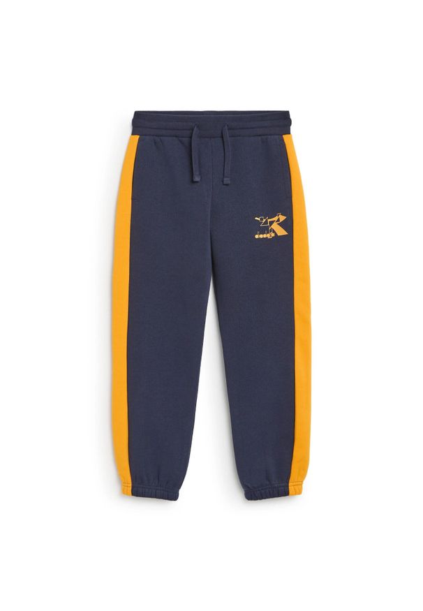 Diadora - Spodnie dresowe chłopięce DIADORA JB.PANTS CUFF TWISTER M. Kolor: niebieski. Materiał: dresówka. Sport: turystyka piesza