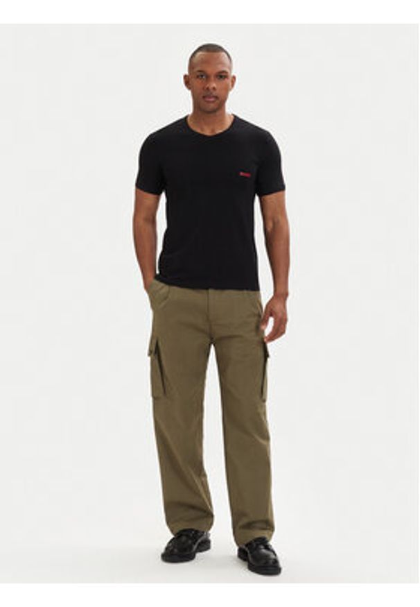 Hugo - HUGO Komplet t-shirtów 50566316 Kolorowy Regular Fit. Materiał: bawełna. Wzór: kolorowy