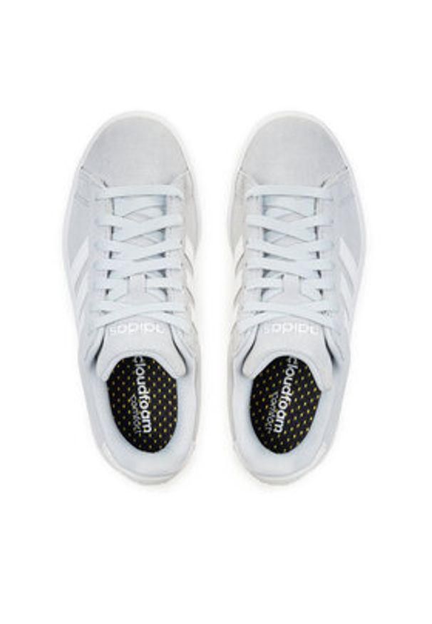 Adidas - adidas Sneakersy Grand Court 2.0 IG8690 Niebieski. Kolor: niebieski. Materiał: skóra
