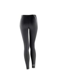 SPIRO - Damskie Legginsy Bodyfit Z Warstwą Bazową. Kolor: czarny. Sport: turystyka piesza