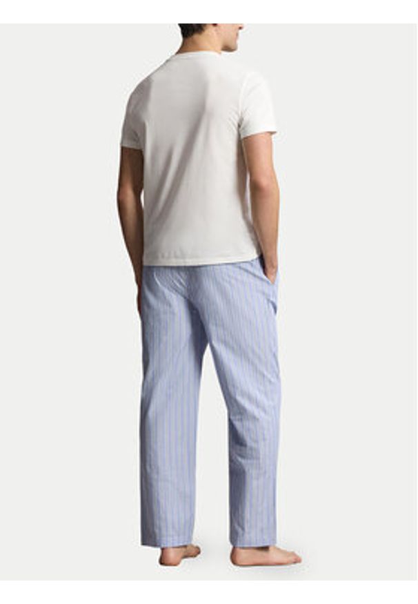 Polo Ralph Lauren Piżama 714931645009 Niebieski Regular Fit. Kolor: niebieski. Materiał: bawełna