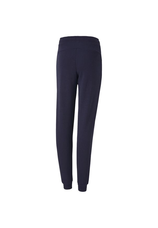 Spodnie dla dzieci Puma spodnie teamGOAL 23 Casuals Pants Jr granatowe. Kolor: niebieski