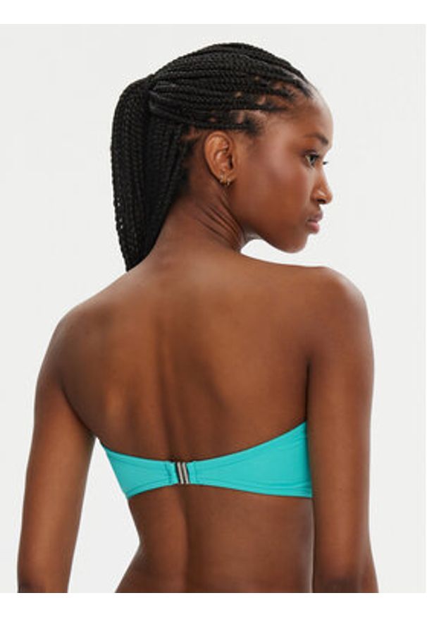 Seafolly Góra od bikini S. Collective 33261-942 Turkusowy. Kolor: turkusowy. Materiał: syntetyk