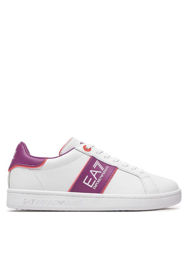 Sneakersy EA7 Emporio Armani. Kolor: biały